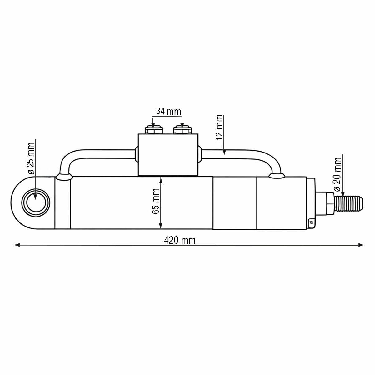 Cilindru servodirectie DTC U-445 U-683 703 D-1010 1053 U-640 FIAT RO si Italia - imagine 6