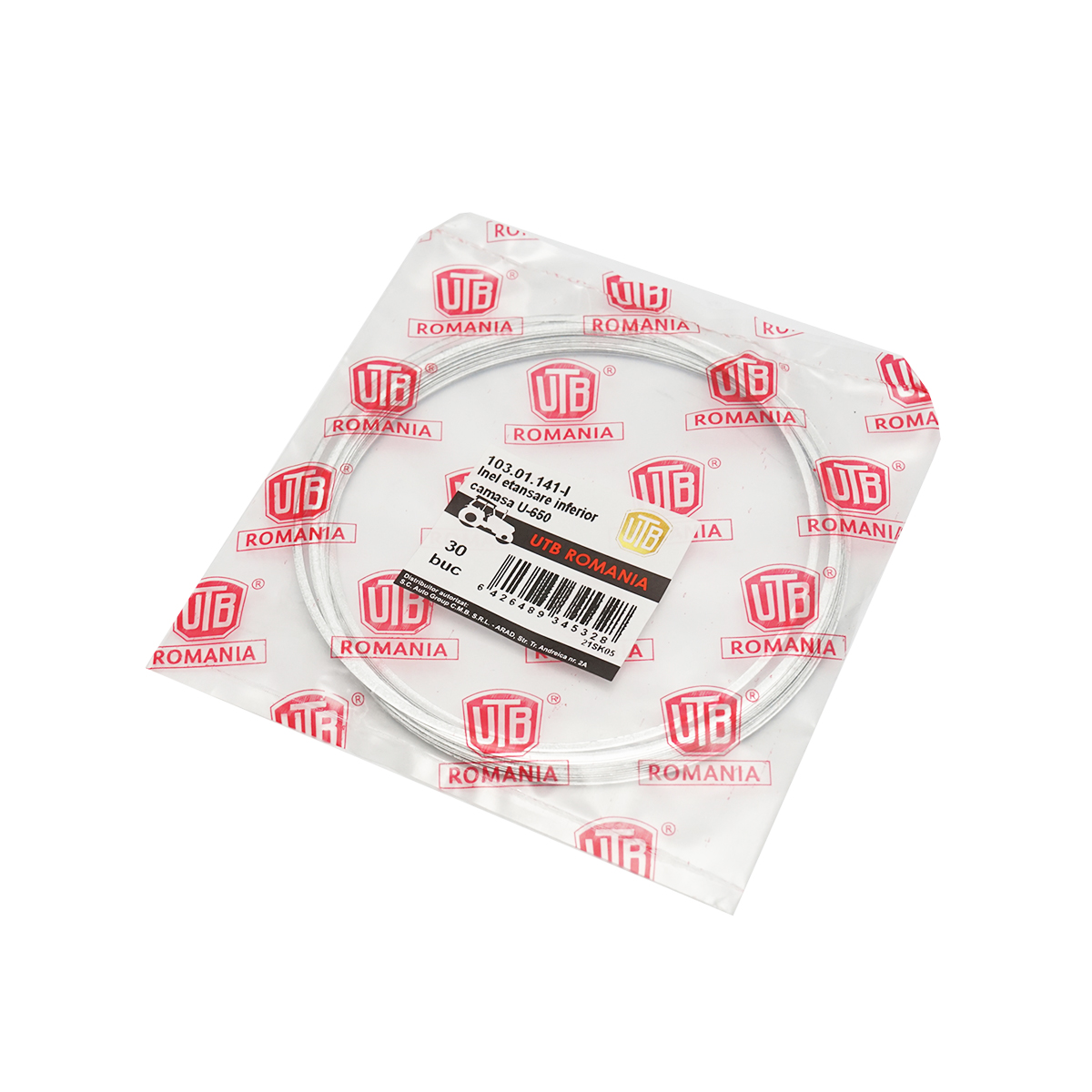 Inele metalice inferioare de etansare camasa motor U-650 0,22 grosime