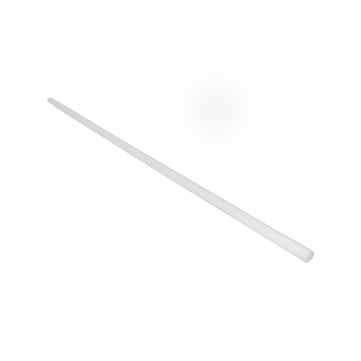 Bara poliamida, polioximetilena-poliacetal POM alba 1000x20mm 0.48 KG - imagine 2