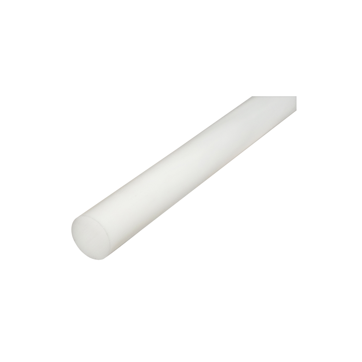 Bara poliamida, polioximetilena-poliacetal POM alba 1000x35mm 1.45 KG