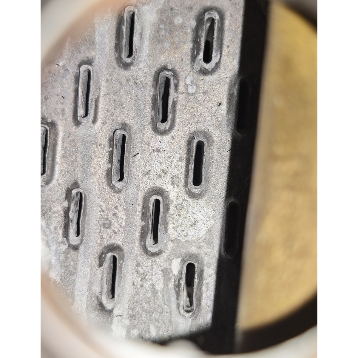 Radiator racire apa U-650 din cupru cu 5 randuri de celule 590x455x65 - imagine 8