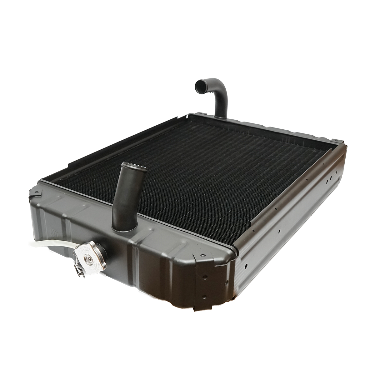 Radiator racire apa U-650 din cupru cu 5 randuri de celule 590x455x65 - imagine 6