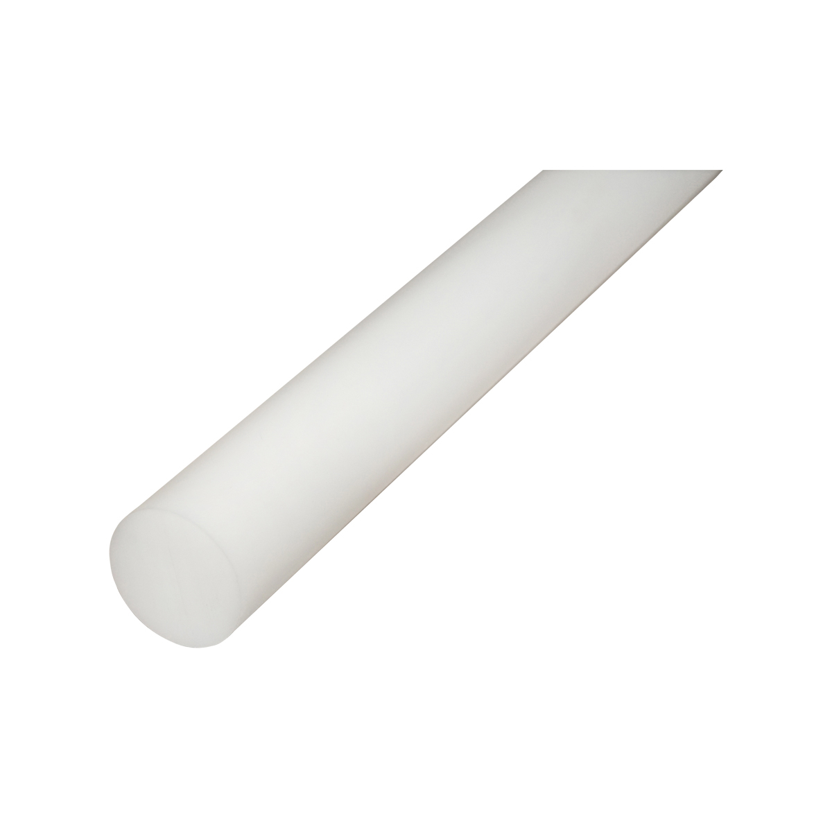 Bara poliamida, polioximetilena-poliacetal POM alba 1000x40mm 1.91 KG