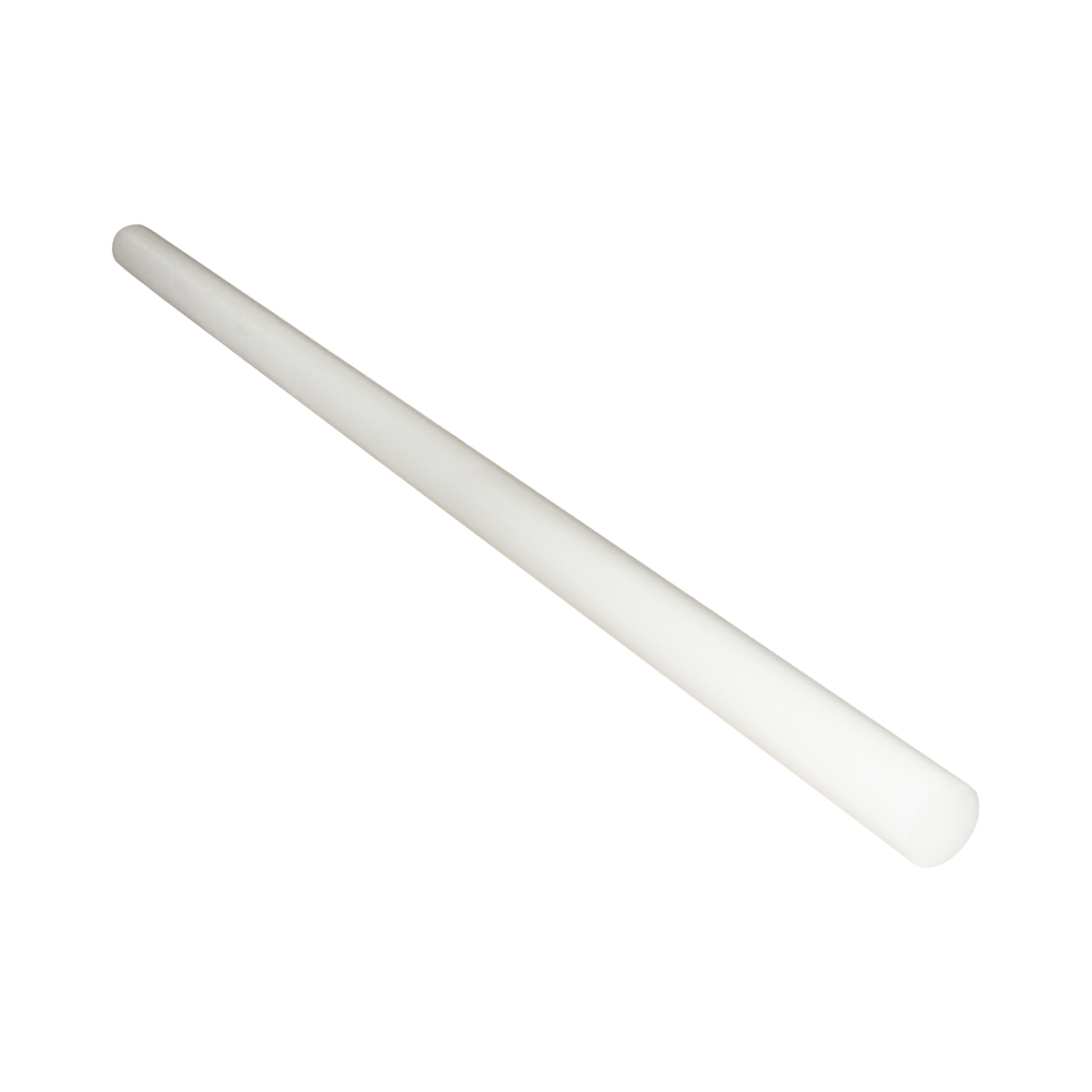 Bara poliamida, polioximetilena-poliacetal POM alba 1000x40mm 1.91 KG - imagine 2