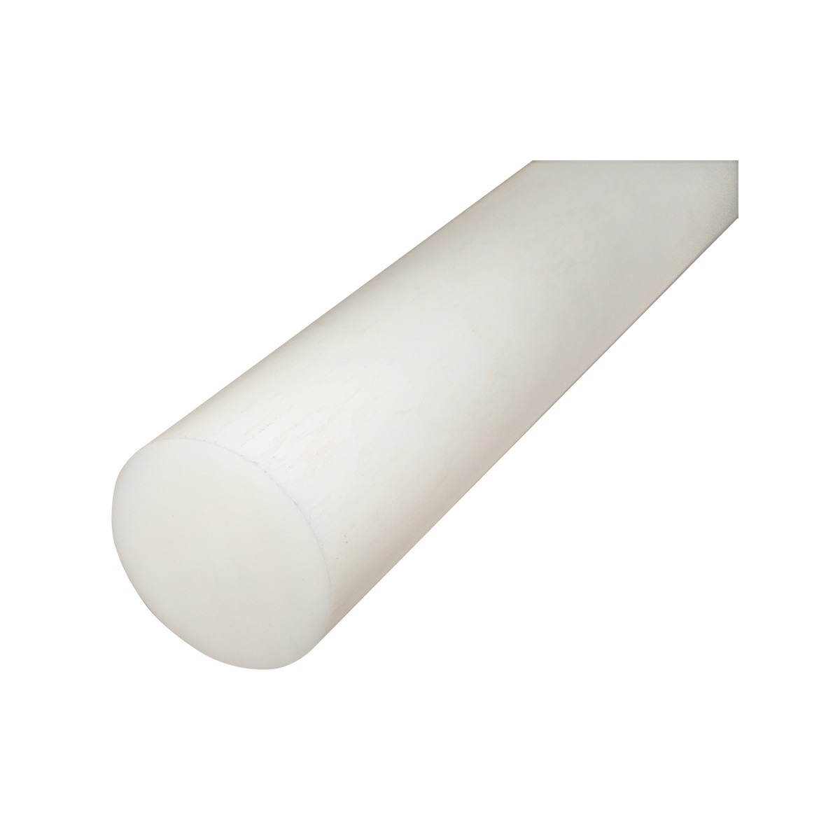 Bara poliamida, polioximetilena-poliacetal POM alba 1000x90mm 9.6 KG