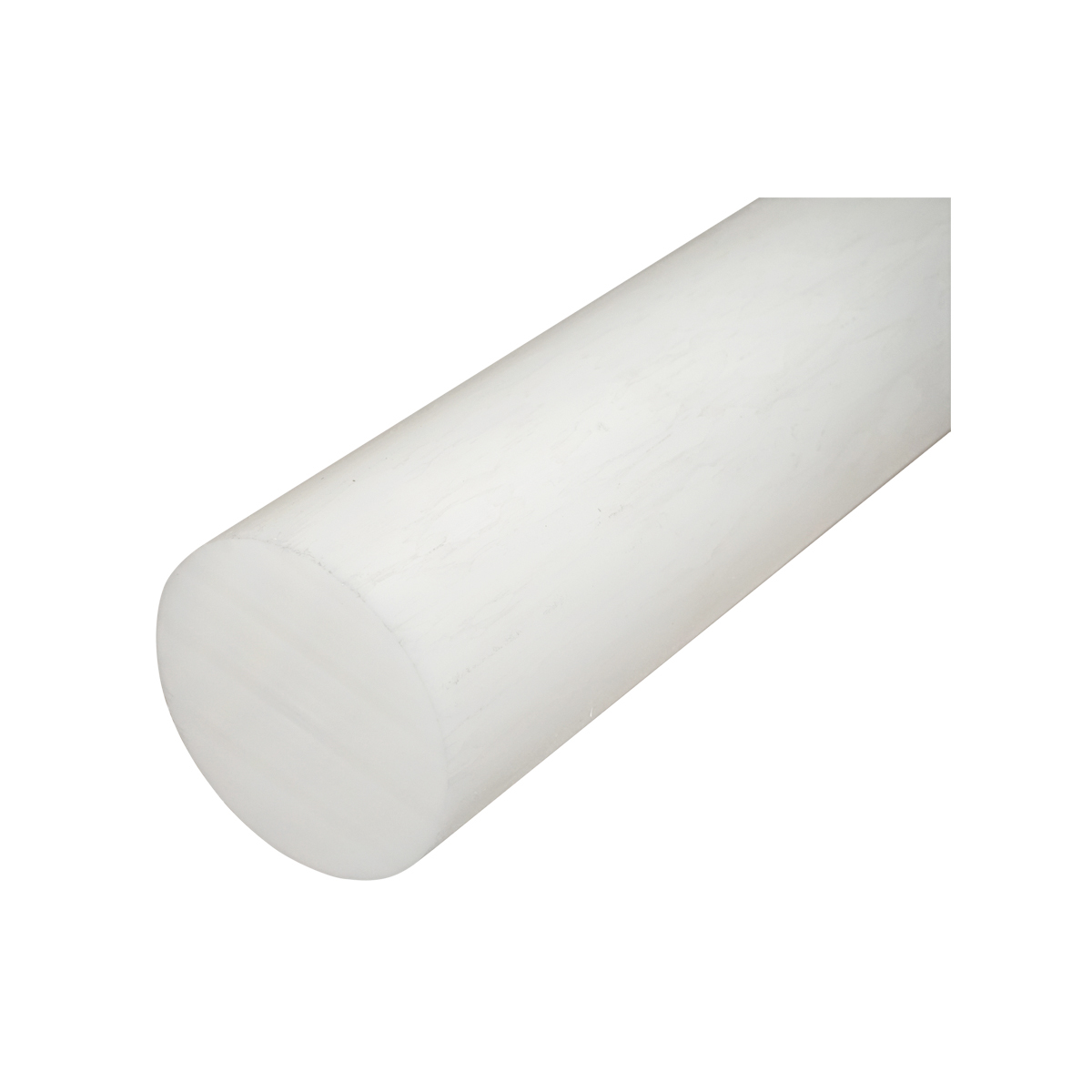 Bara poliamida, polioximetilena-poliacetal POM alba 1000x100mm 11.59 KG