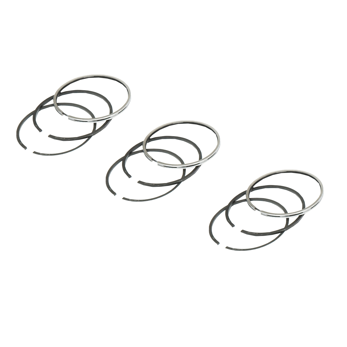 Segmenti motor Fiat , U-445,  Set pentru 3 pistoane fi 95mm 2,5x2,5x5mm 115.03.025 - imagine 2