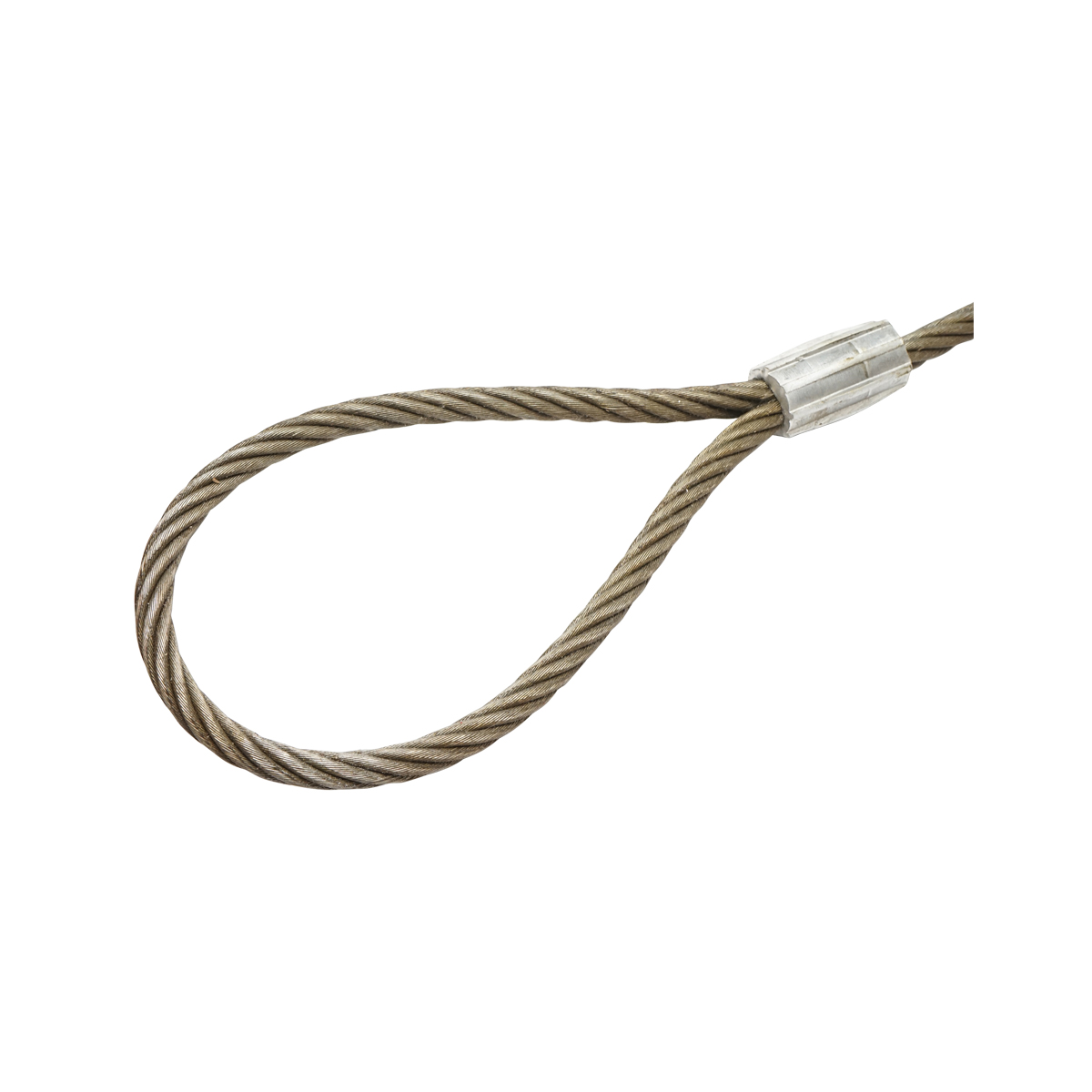 Cablu troliu ciochinar din otel 6x37 fi 14mm 4m cu 2 ochiuri si carlig 1.6T - imagine 3