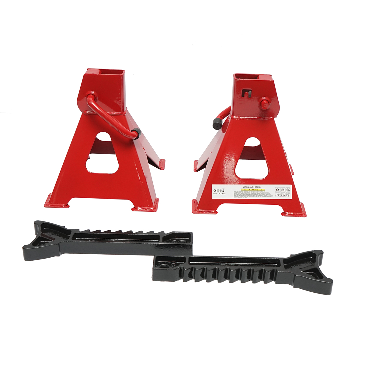 Set 2 cricuri suport capra auto greutate maxima 3T Breckner Germany - imagine 3