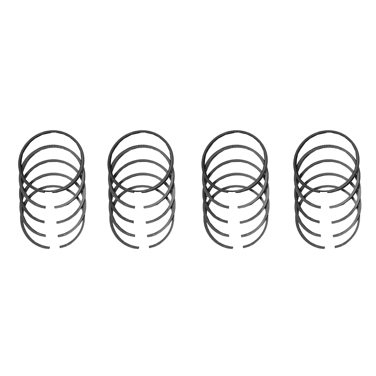 Set segmenti  fi 108x3+3+3+6+6mm UTB U-650 110.03.030 /4 pistoane