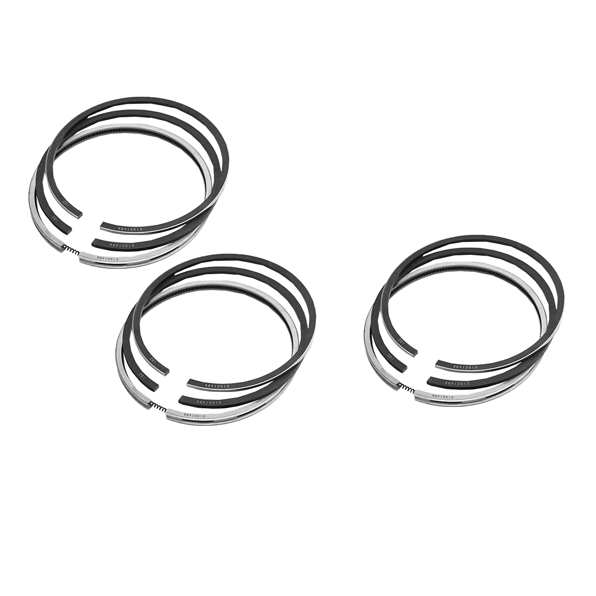 Segmenti motor FIAT U-445 3 pistoane R2, Fi 95,8x2,5+2,5+5,5mm - imagine 2