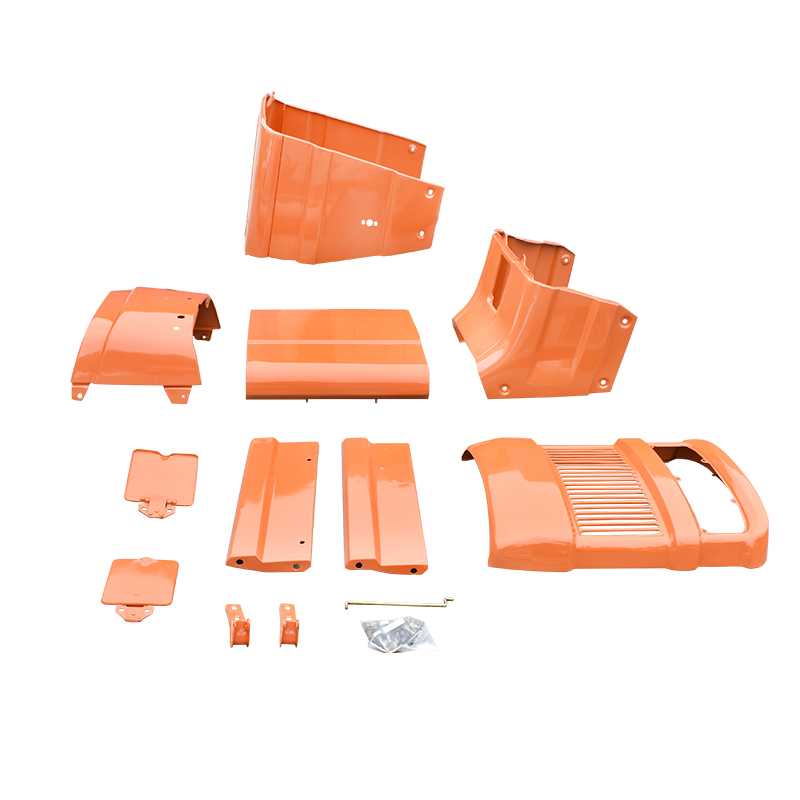 Capotaj complet Fiat U-445 /set (motor in 3 pistoane) cu suport plansa bord - imagine 2