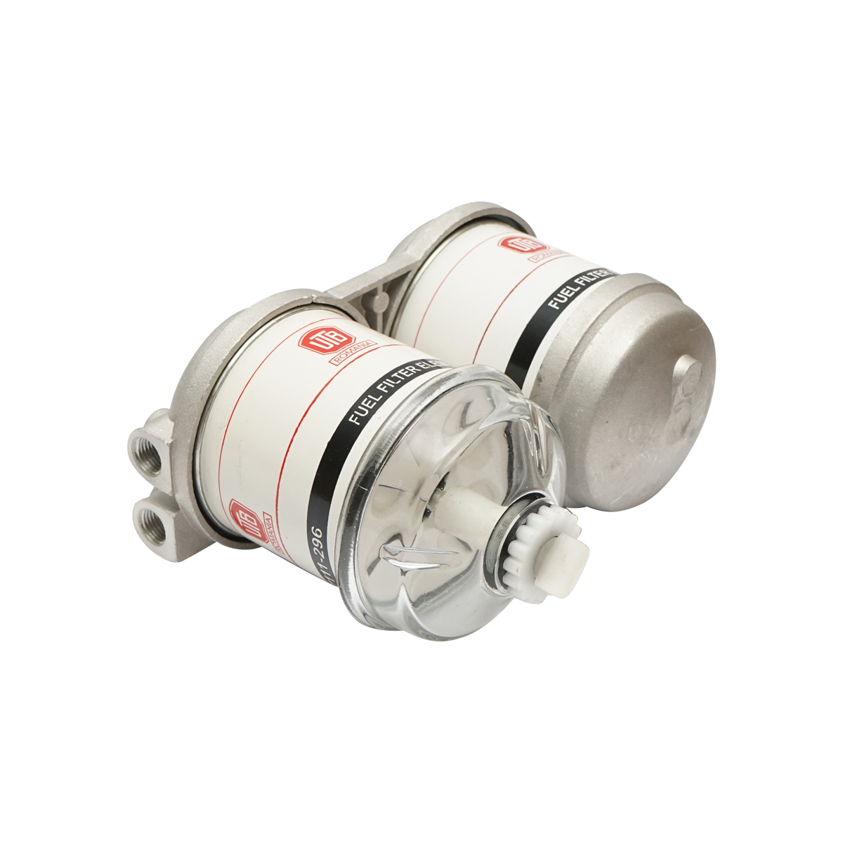 Baterie filtru motorina dubla 90 grade cu capac de sticla UTB U-650 - imagine 7