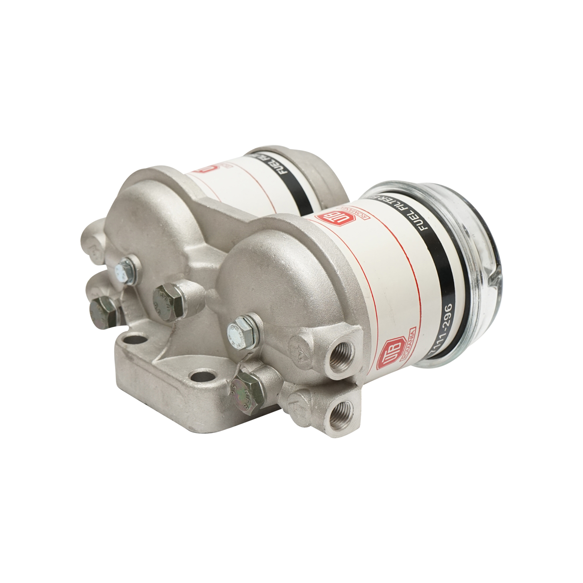 Baterie filtru motorina dubla 90 grade cu capac de sticla UTB U-650 - imagine 5