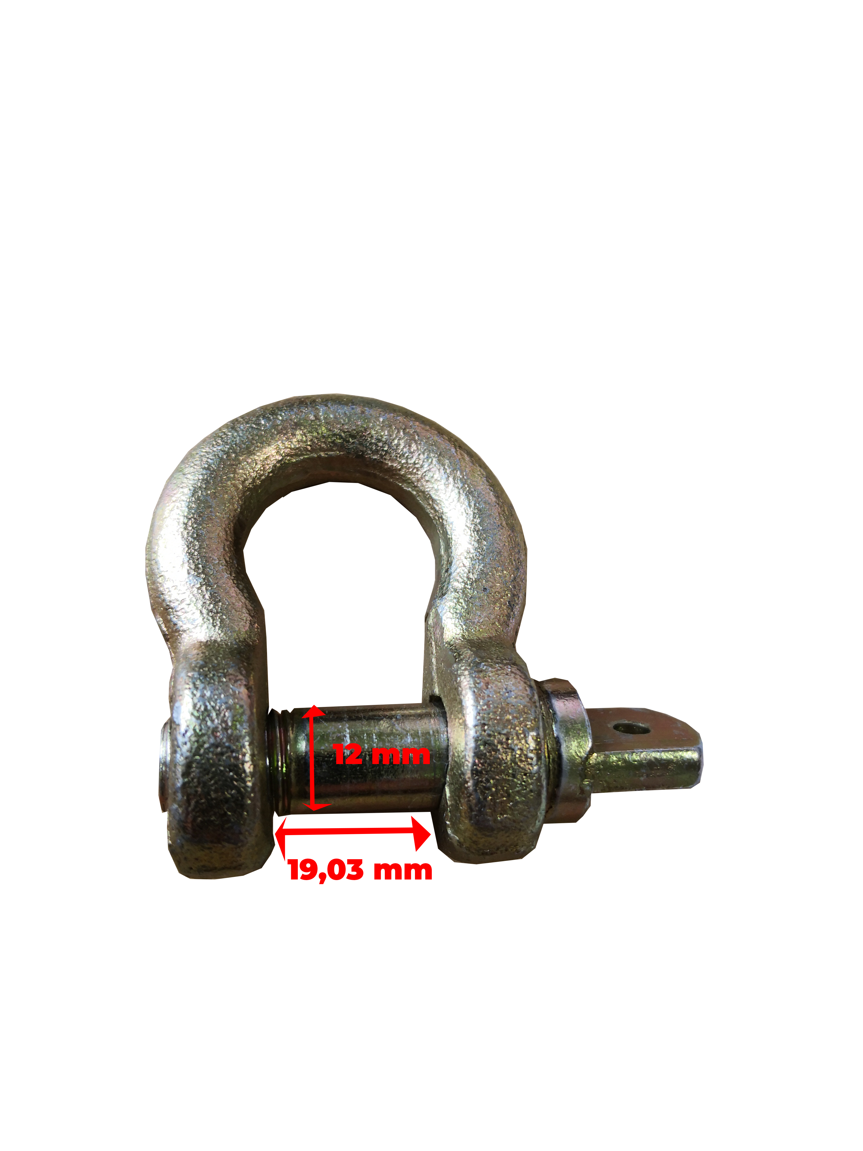 Cercel Heavy Duty intinzator ancora cu lant U-445 (bolt cu filet) - imagine 2