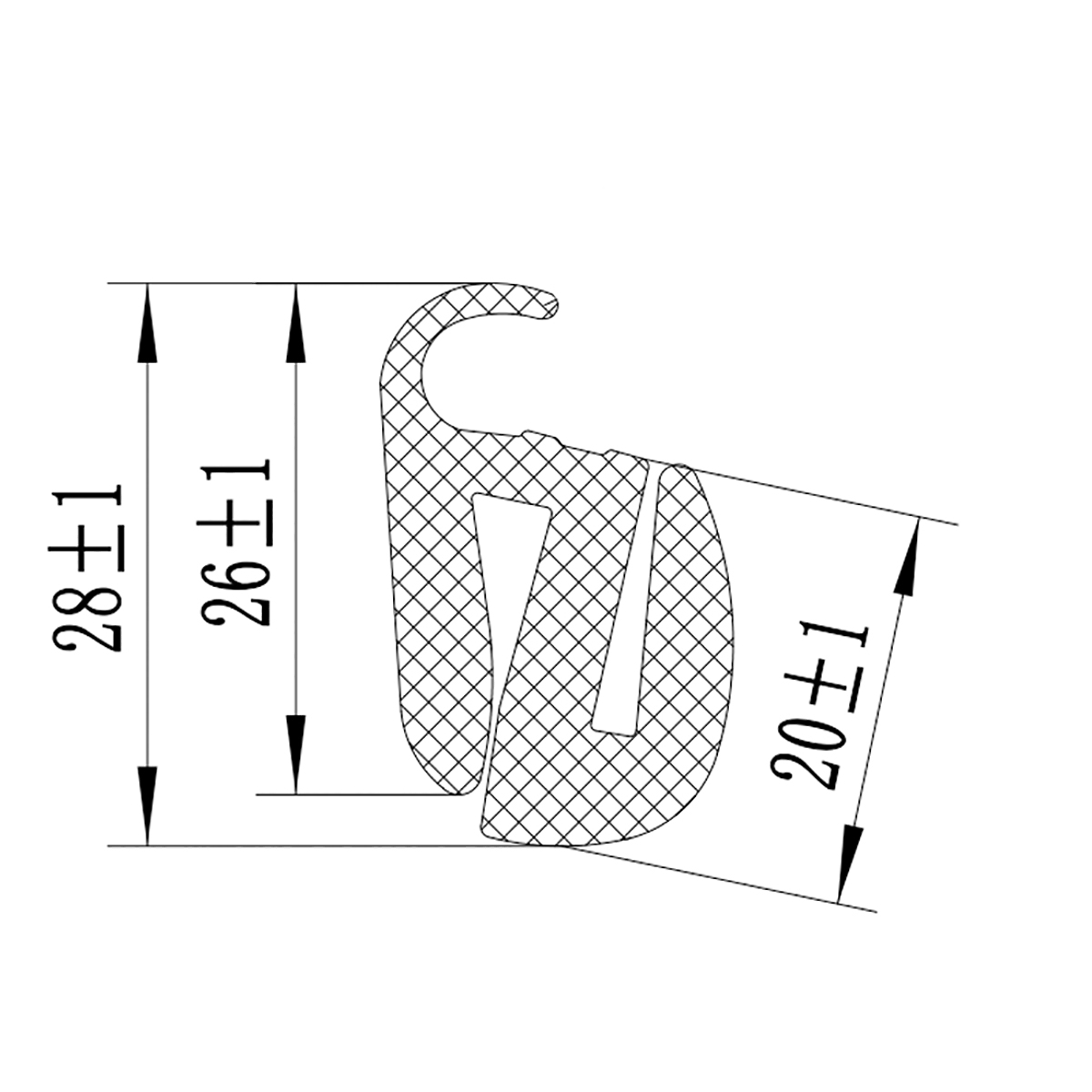 Cheder U-445 NUT PN 93 rola de 50m - imagine 4