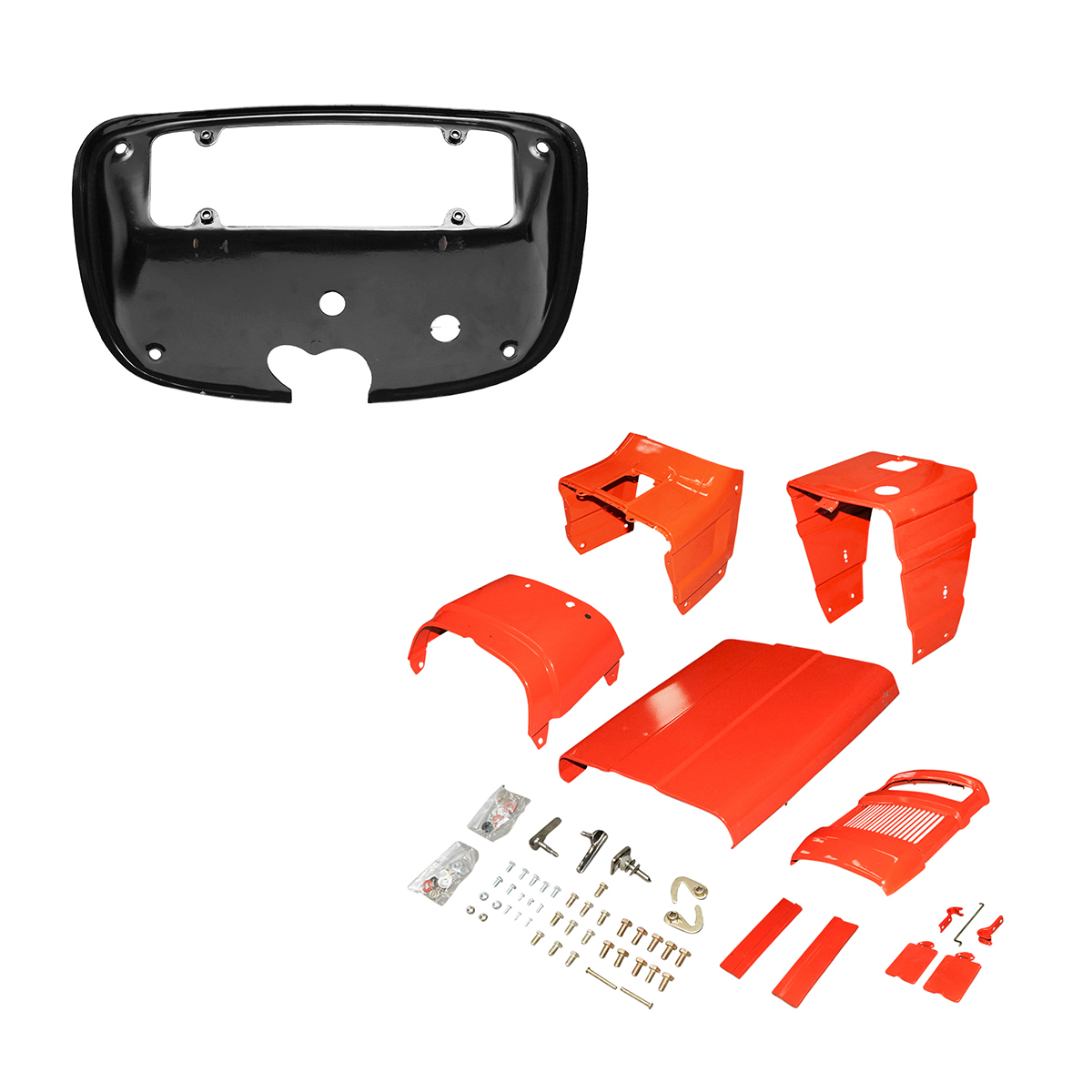 Capotaj complet Fiat U-445 /set (motor in 4 pistoane) cu suport plansa bord