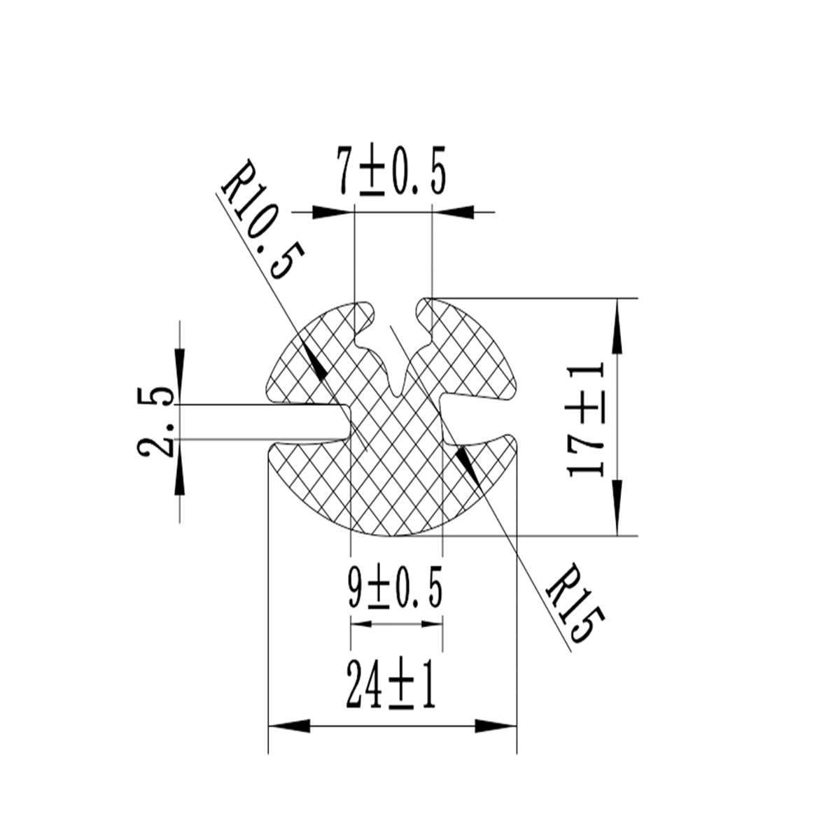 Cheder 10m pentru UTB U-650 cu pana B2/B7 - imagine 5