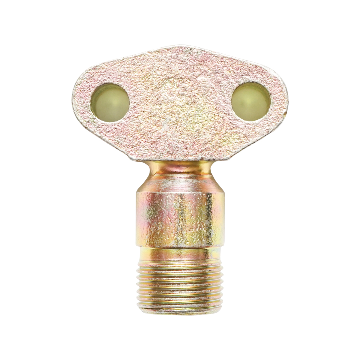 Adaptor/Flansa pompa H13 cu gaura mica fi 10,20 mm pentru conducta hidraulica de refulare 40.58.024 - imagine 2