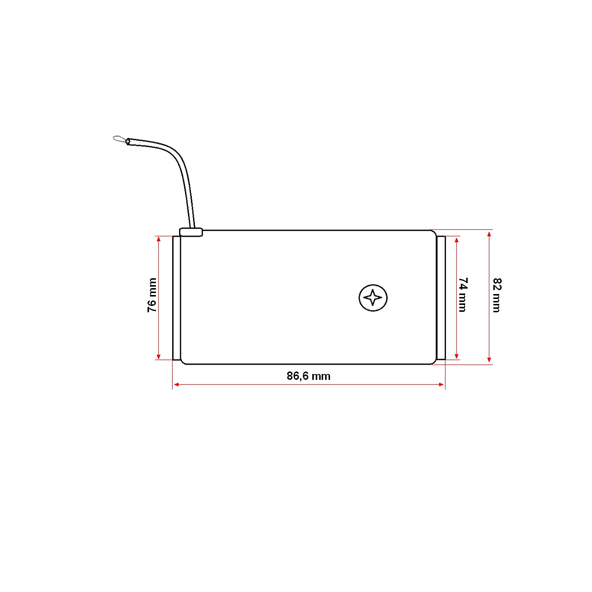 Stator cu platou perii pentru electromotor Fiat si Aro - imagine 4