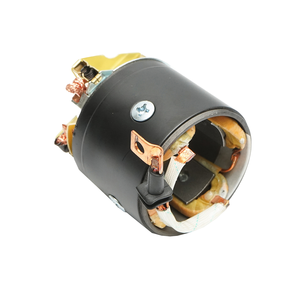 Stator cu platou perii pentru electromotor model nou UTB U-650 - imagine 2