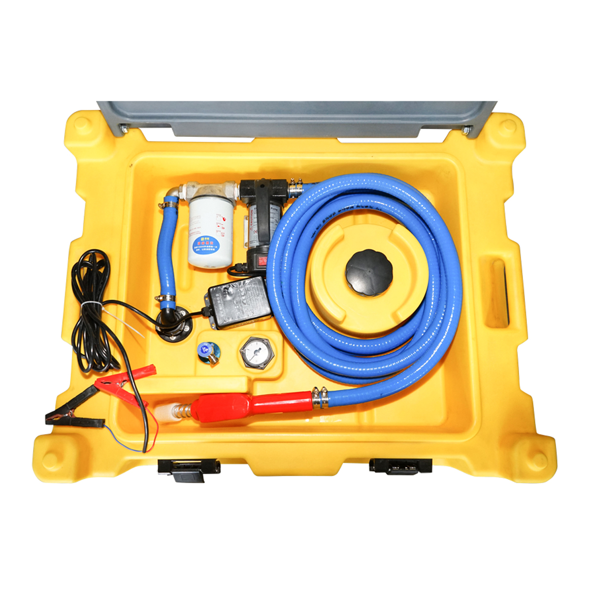 Rezervor motorina 220L cu instalatie de transfer 12V/200W debit 60L/min - imagine 3