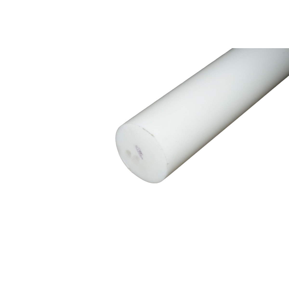 Bara poliamida, polioximetilena-poliacetal POM alba 1000x120mm 14.5 Kg - imagine 3