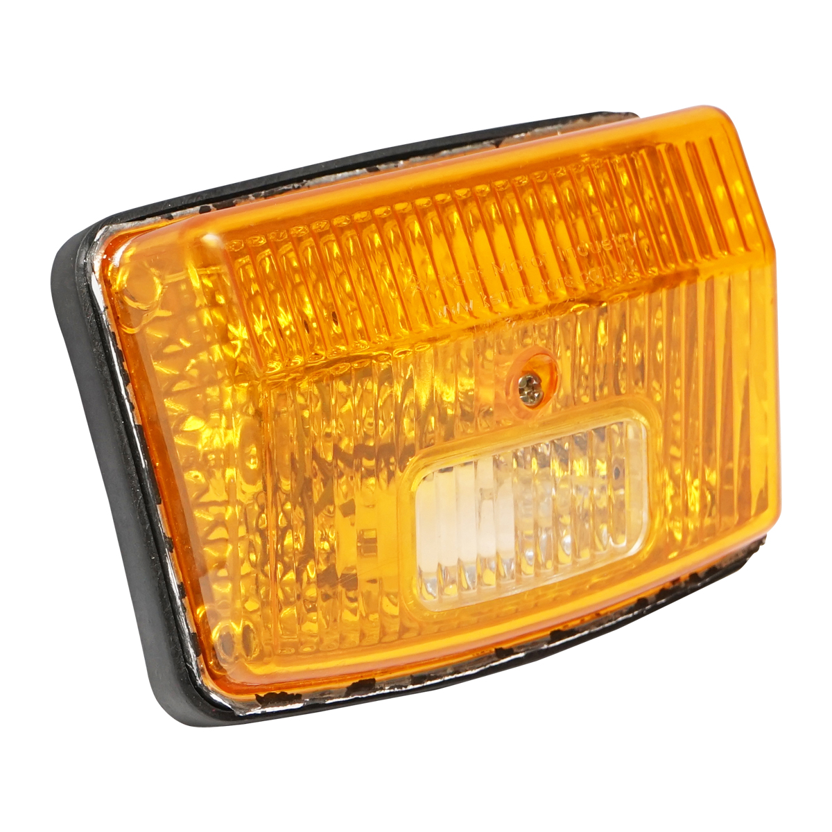 Lampa semnalizare frontala dreptunghiulara alb-galben pentru New Holland, Fiat si UTB U-445 - imagine 3