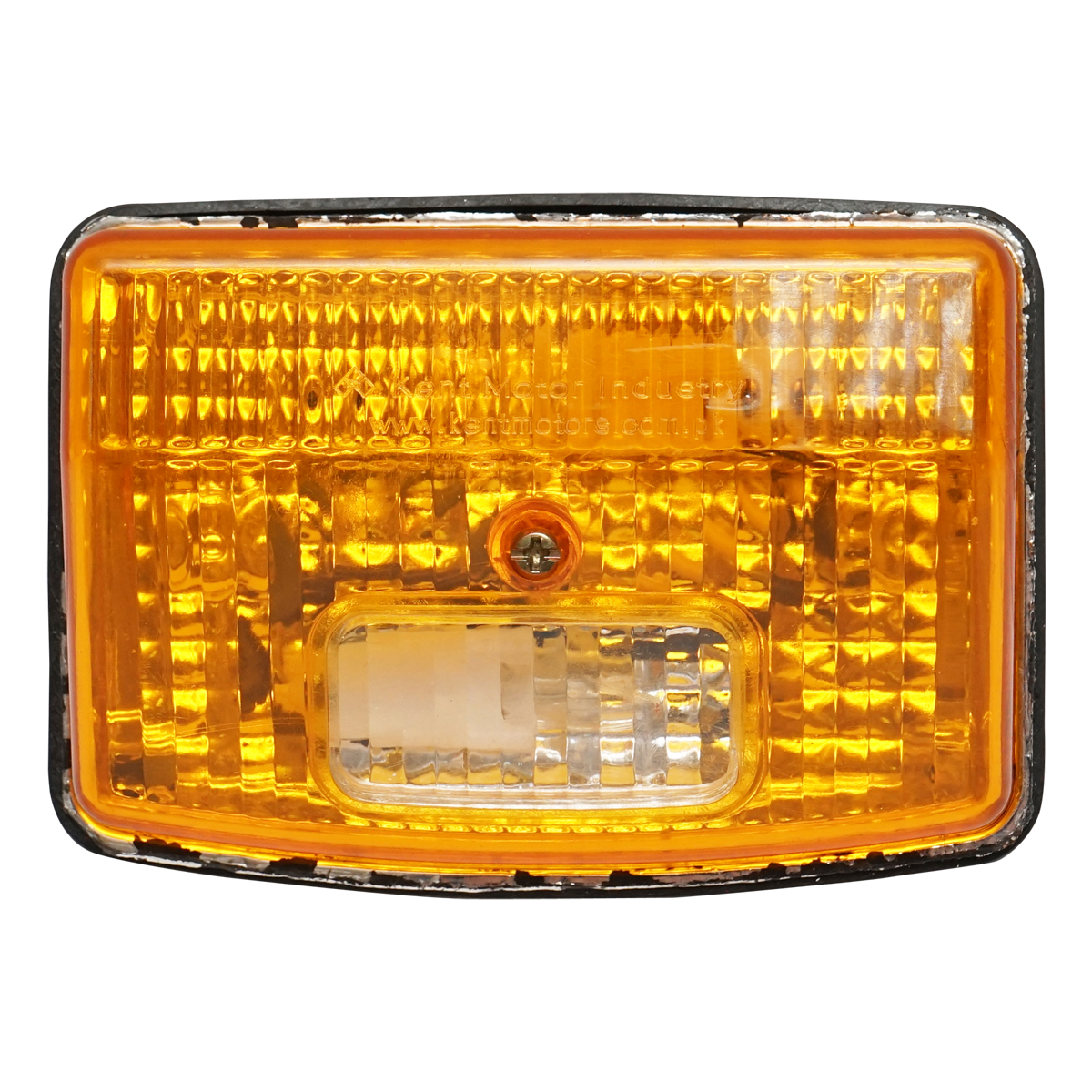 Lampa semnalizare frontala dreptunghiulara alb-galben pentru New Holland, Fiat si UTB U-445