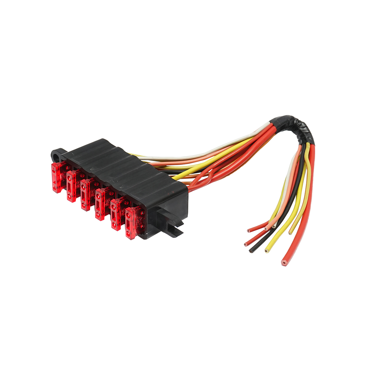 Cutie sigurante plate 6 cai cu capac si cablaj pentru UTB U-445, Fiat, New Holland, Massey Ferguson, Case IH, Ford - imagine 4