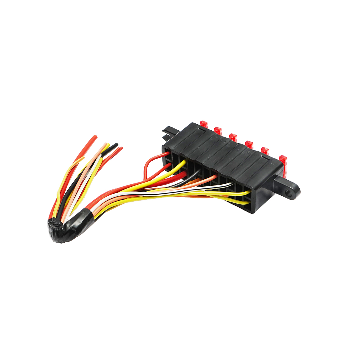 Cutie sigurante plate 6 cai cu capac si cablaj pentru UTB U-445, Fiat, New Holland, Massey Ferguson, Case IH, Ford - imagine 6