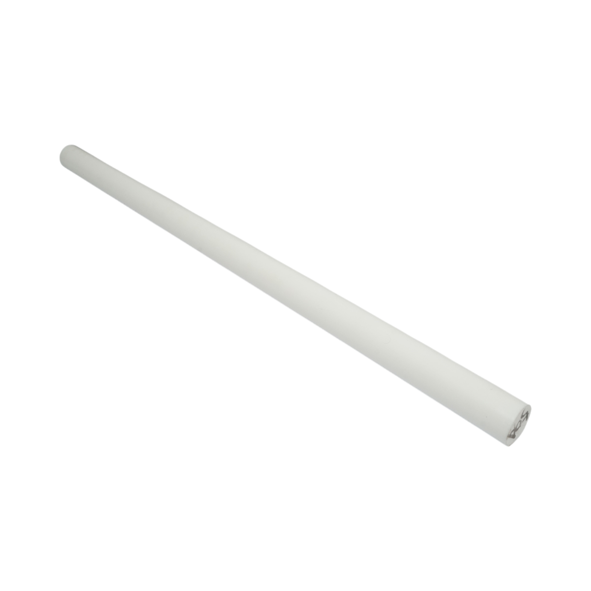 Bara teflon PTFE, politetrafluoretilena alba 1000x50mm 4.51 Kg - imagine 2