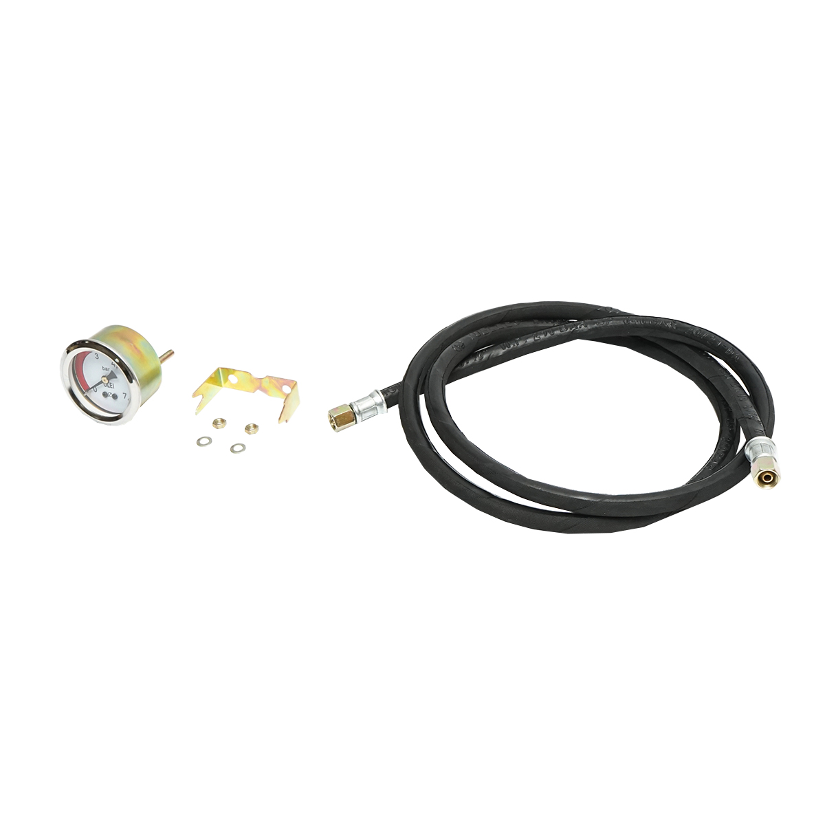 Manometru presiune ulei si furtun cu reductie conica la etansare UTB U-650 - imagine 2