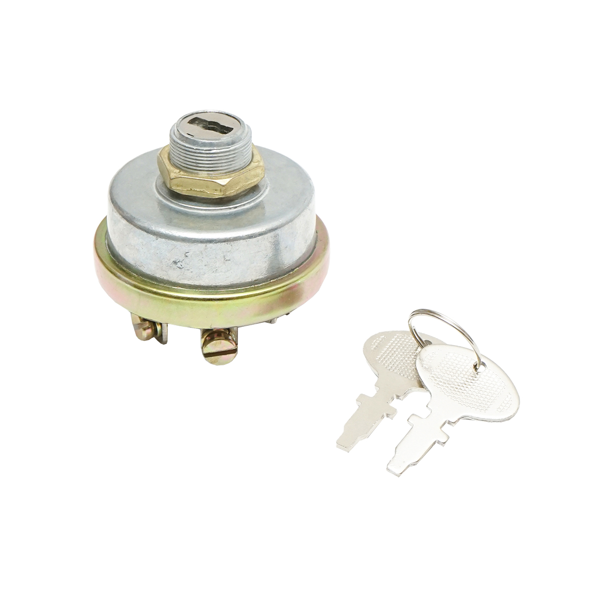 Contact pornire si lumini, cheie metal, calitate superioara >>3,5kW UTB U-445 U-683 D-1010 si Fiat 6220.000, fi 60mm, filet de prindere fi 21mm