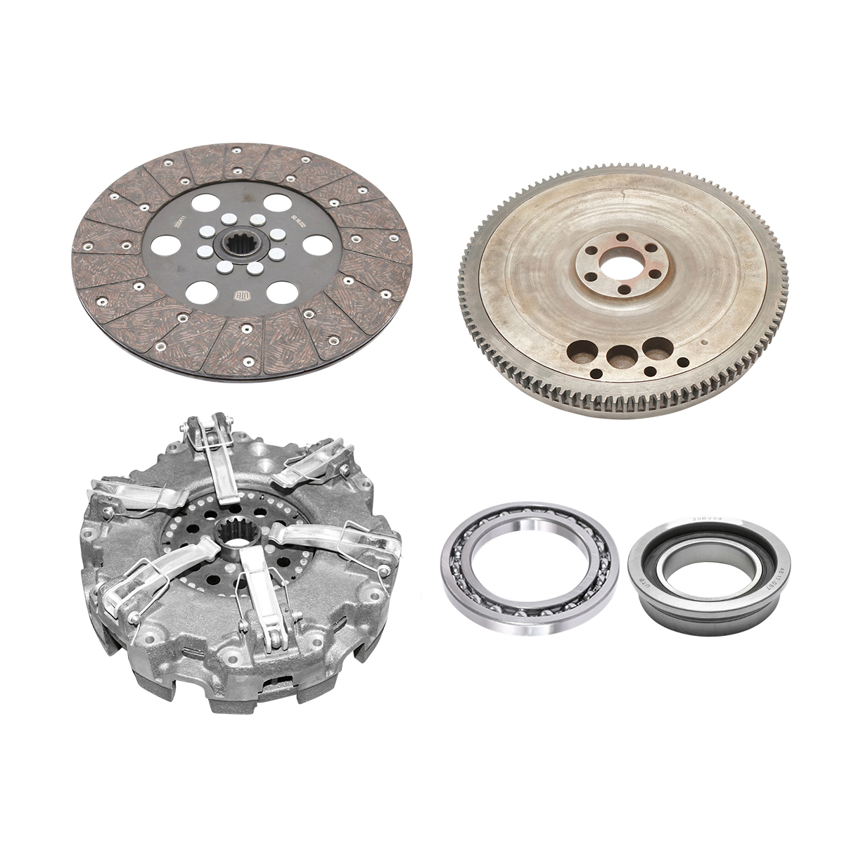 Kit ambreiaj complet 11 toli cu volanta si rulment presiune UTB U-445, U-640 - imagine 2