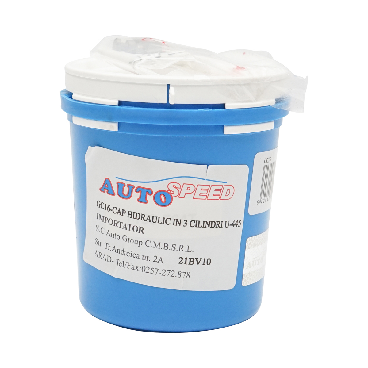 Cap hidraulic As 3 cilindri pentru Ford, Massey Ferguson, U-445, Fiat cu supapa de dozaj 7123-909T, 7123909T, 7180-571T, 7180571T, motor Perkins 6 cilindri - imagine 5