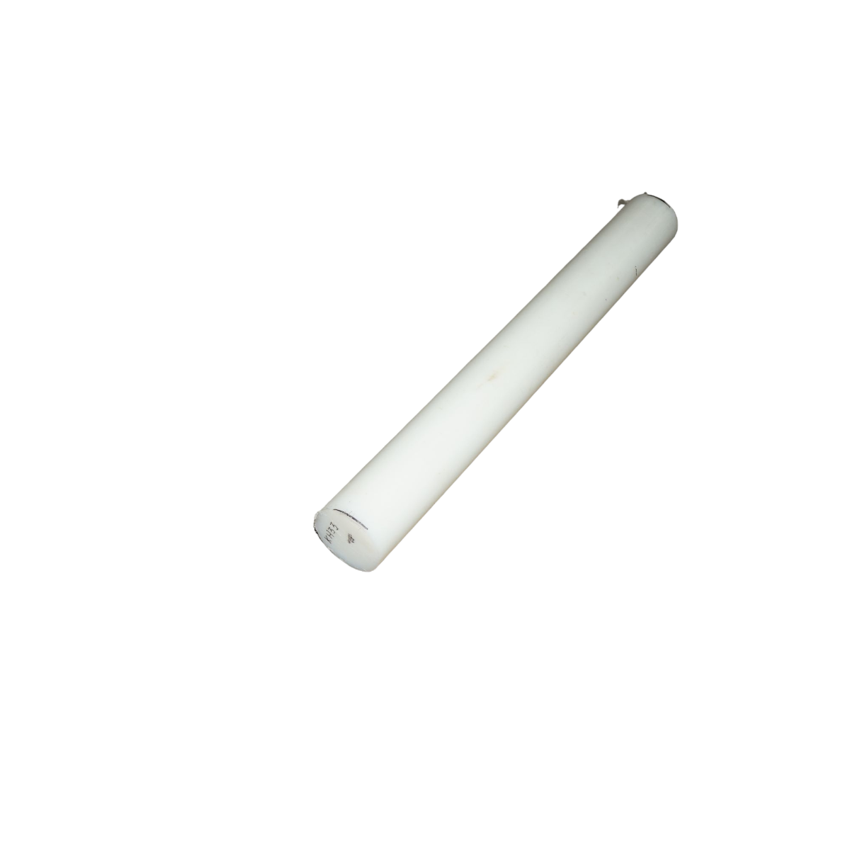 Bara poliamida PA6 alba 1000x120mm 14.4Kg