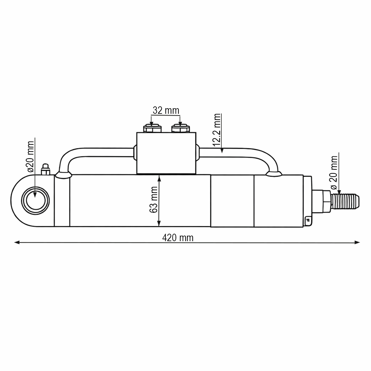 Cilindru servodirectie DTC U-445 U-683 703 D-1010 1053 U-640 FIAT RO si Italia - imagine 6