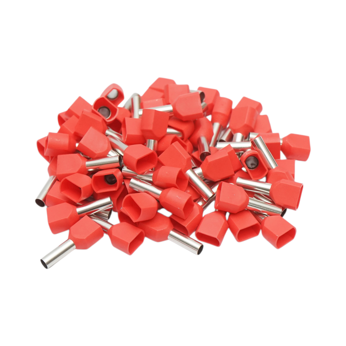 Pini terminali electrici dubli izolati 2x4mm²/12mm TE4012 Longroad - imagine 4