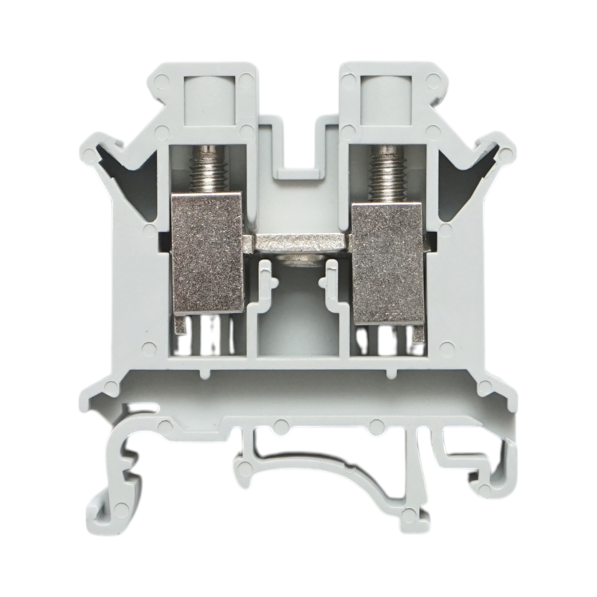 Clema de sir pe sina DIN 10mm² 76A 1000V gri UK10N Longroad - imagine 3