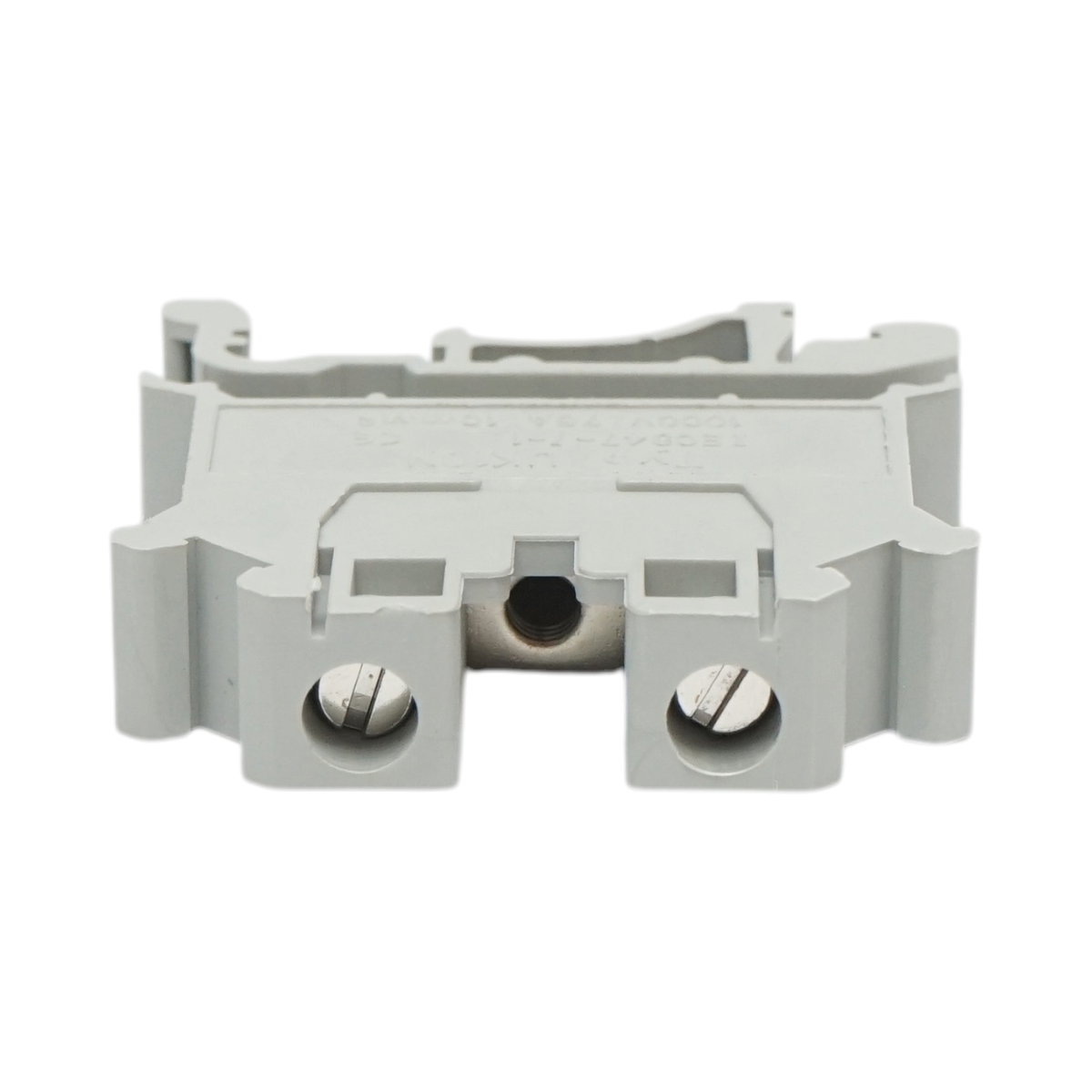 Clema de sir pe sina DIN 10mm² 76A 1000V gri UK10N Longroad - imagine 5