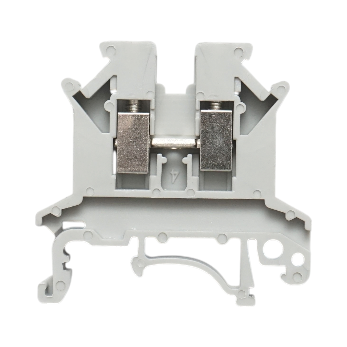 Clema de sir pe sina DIN 2.5mm² 24A 690V gri UK2.5B Longroad - imagine 3