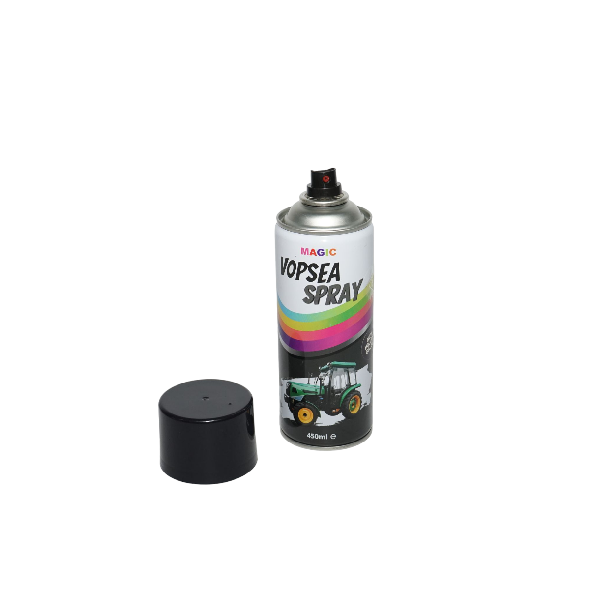 Spray vopsea auto negru New Holland shine black NH 450ml MAGIC - imagine 2