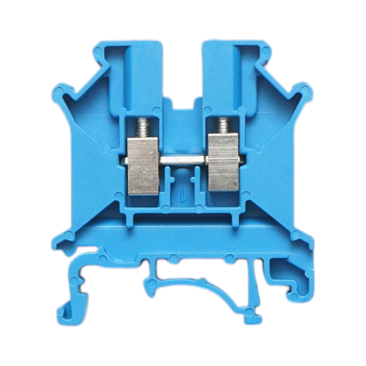 Clema de sir pe sina DIN 4mm² 41A 800V albastra UK5N Longroad - imagine 3