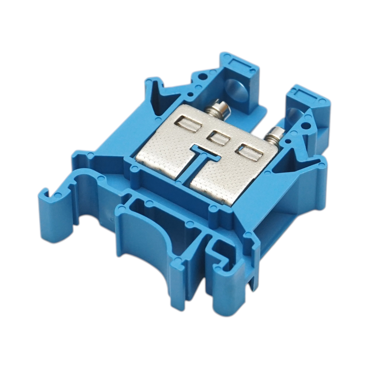 Clema de sir pe sina DIN 16mm² 85A 800V albastra UK16N Longroad - imagine 4