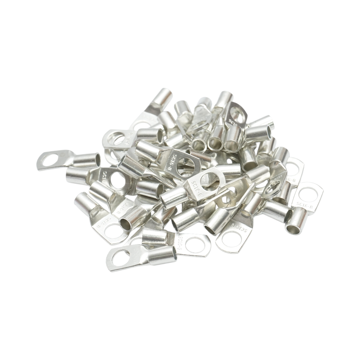 Papuc cablu electric 16mm², inel M8, cupru stanat neizolat SC16-8 Longroad - imagine 4