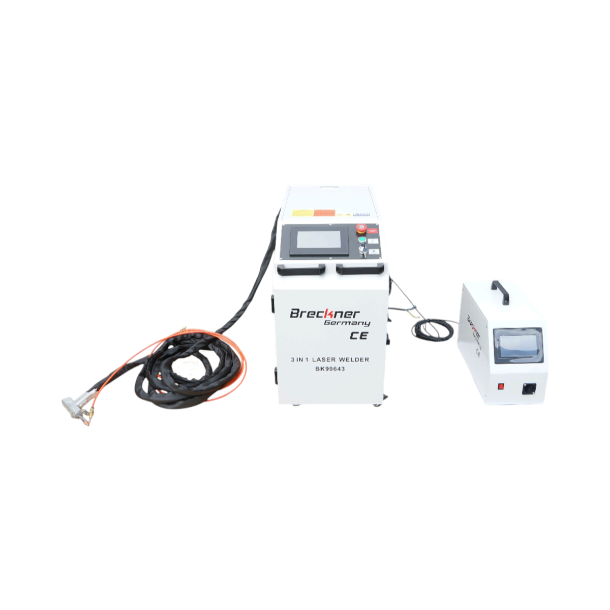 Aparat de sudura cu fibra laser 3 in 1 sudura, taiere, curatare 1500W profesional Breckner Germany - imagine 6