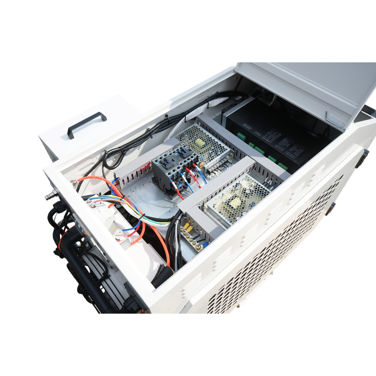 Aparat de sudura cu fibra laser 3 in 1 sudura, taiere, curatare 1500W profesional Breckner Germany - imagine 15