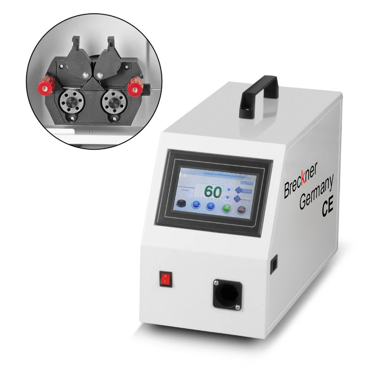 Aparat de sudura cu fibra laser 3 in 1 sudura, taiere, curatare 1500W profesional Breckner Germany - imagine 5