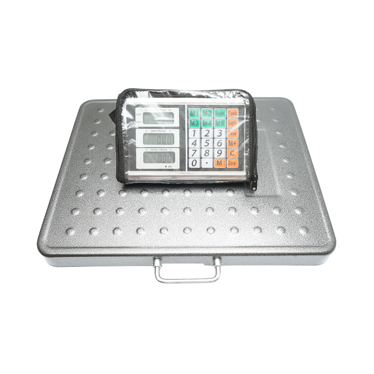 Cantar electronic de podea 300kg fara fir cu display WiFi, platforma 510x410mm Breckner Germany - imagine 2